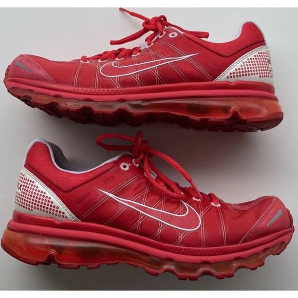 Nike Air Max+ Action Red Men’s Size 10.5 486978-600 Red White 2011 RARE - Picture 16 of 16